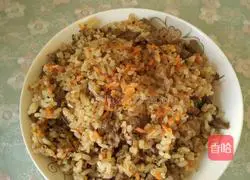 Illustration of how to make black pepper and fat beef fried rice 5