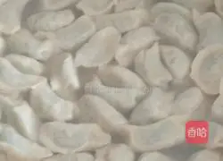 Illustration of how to make vegetarian three-fresh stuffed dumplings 9