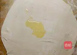 Illustration of how to make fermented scallion pancakes 10