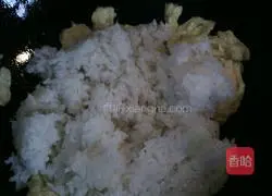 Egg fried rice~salt-free version recipe 4