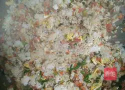 Illustration of how to make fried rice 7