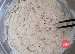 Illustration of how to make vegetarian dumplings with cucumber filling 2