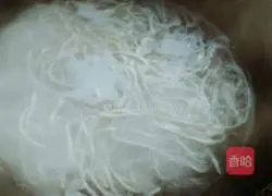 Illustration of how to make fried noodles 1