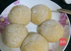 Illustration of how to make pumpkin steamed buns 5