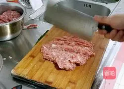 Illustration of how to make pork stuffed dumplings 2