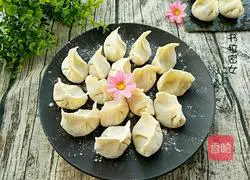 Illustration of how to make squid dumplings 13