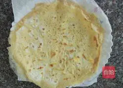 Egg Illustration of making leather bag sandwich 6