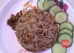 Illustration of how to make Gege brand soy sauce fried rice 6