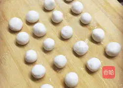 Chocolate glutinous rice balls recipe 3