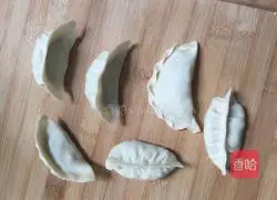 Pipi shrimp stuffed dumplings Illustration of how to do it 18