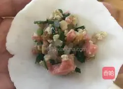 Illustration of how to make crystal dumplings 9