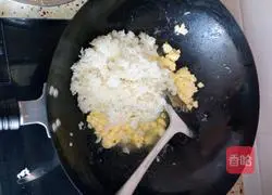 Egg Fried Rice Recipe Illustration 6