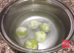 Illustration of how to make jade white jade glutinous rice balls 7