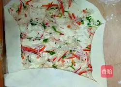 Illustration of making homemade radish cake 4