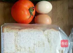 Illustration of how to make homemade sandwiches 1