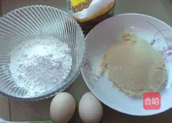 Illustration of how to make egg pancakes with chives and bean dregs 1