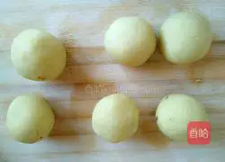 Corn flour bean paste cake recipe 8