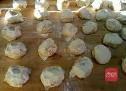 Illustration of how to make sesame sesame cakes 6