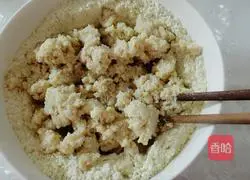 Illustration of how to make bean dregs pancakes 4