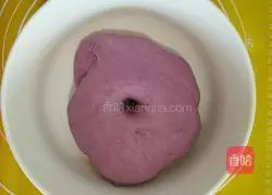Illustration of how to make purple sweet potato buns 3