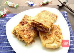 Illustration of how to make mutton and green onion meatloaf 10