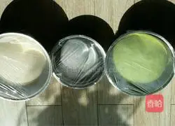 Illustration of how to make rainbow pattern steamed buns 2