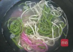 Illustration of how to make fruit and vegetable colored noodles 17