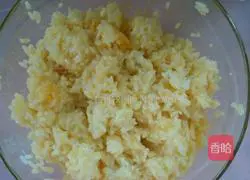 Illustration of how to make egg fried rice 2