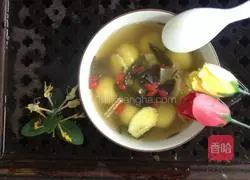 Illustration of how to make nourishing and healthy sweet potato glutinous rice balls 13