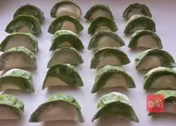 Illustration of how to make Jade Dumplings 9