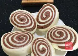 How to make two-color steamed buns Illustration 18