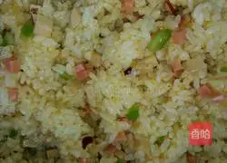 Illustration of how to make colorful fried rice 3