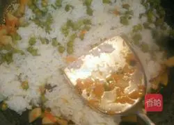 Illustration of how to make fried rice 6