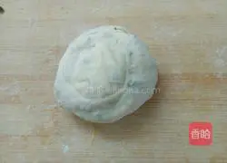 Illustration of how to make lard scallion pancake 10