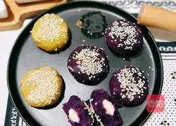 Cheese Sweet Potato Cake Recipe Illustration 5