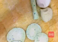 Illustration of two-color beef dumplings 4 