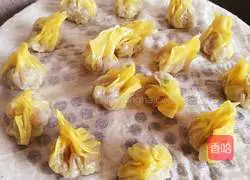 Illustration of how to make steamed wontons 5