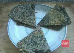 Illustration of making black bean dregs and multigrain cakes 14