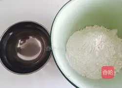 die Illustration of how to make steamed noodle cakes 1