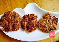 Illustration of how to make lotus root pancakes 8