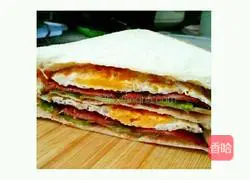 Illustration of how to make a sandwich 9