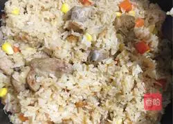 Illustration of how to make braised pork ribs with rice 10