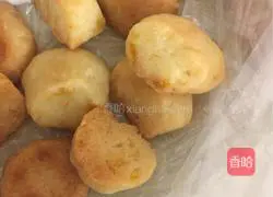 Illustration of how to make diced orange cheese pancakes (Holiland) quick version 11