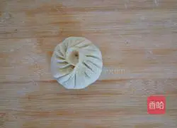 Illustration of how to make fennel stuffed buns 12