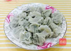 Illustration of how to make fennel dumplings 12