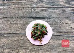 Illustration of how to wrap half-moon dumplings 3