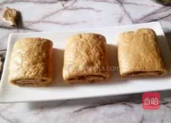 Illustration of making red date, walnut and brown sugar steamed buns 13