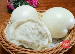 Illustration of how to make rice wine steamed buns 11