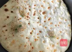 Illustration of how to make green onion wheat cake 10