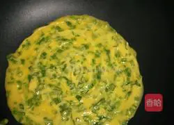 Garlic egg pancake recipe 5